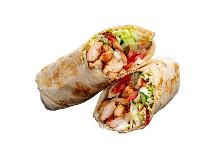 Shawarmarulle med kyckling